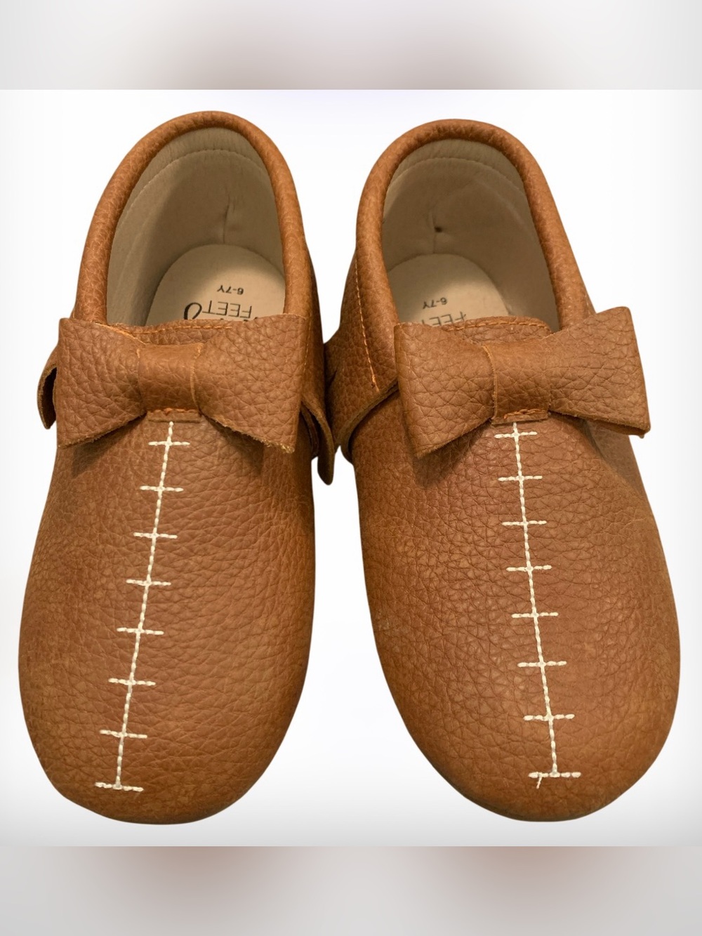 Monkey Feet Fringe Leather Moccasins (Childs)
